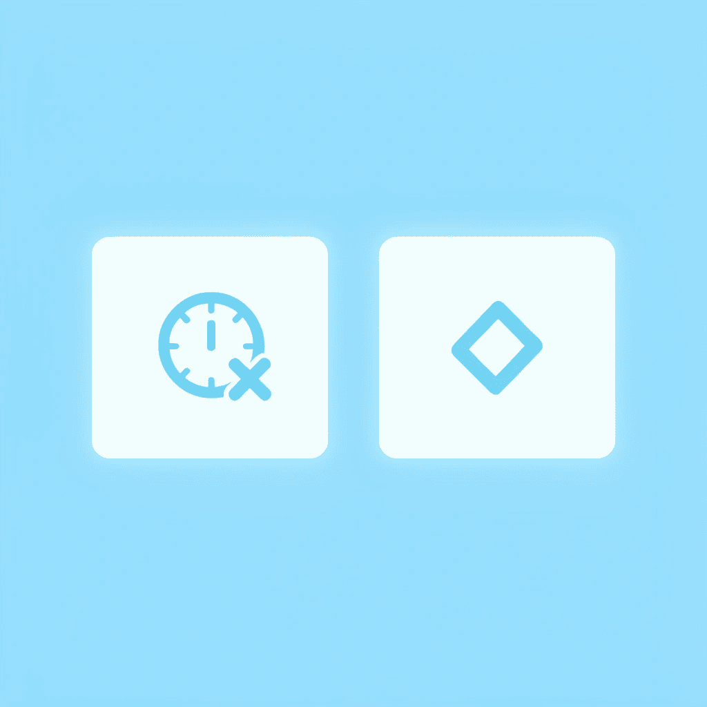  Comparison showing traditional two-step prop firm process on left versus single-phase instant access on right
