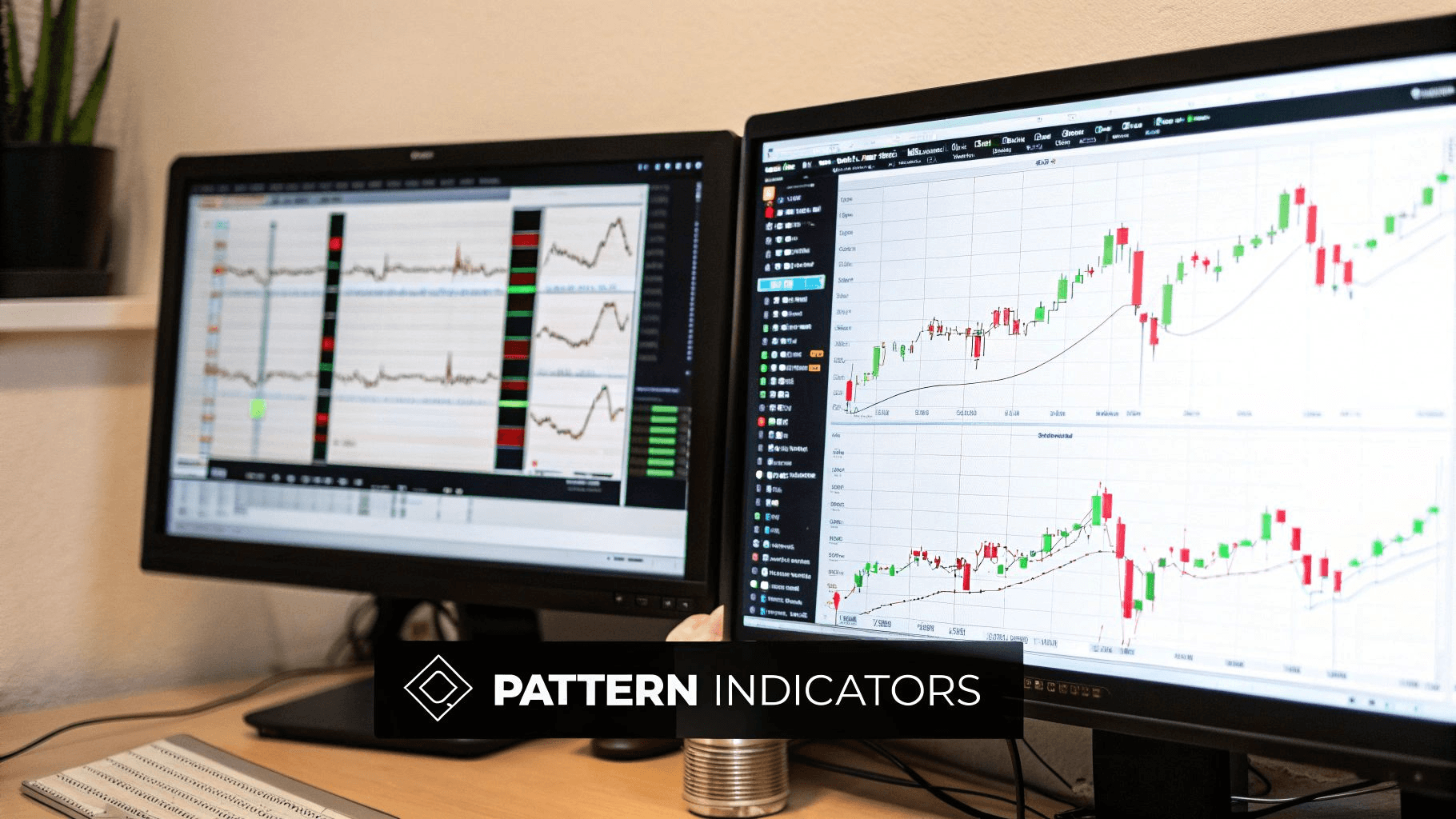 Monitors displaying trading charts - Futures Trading Patterns