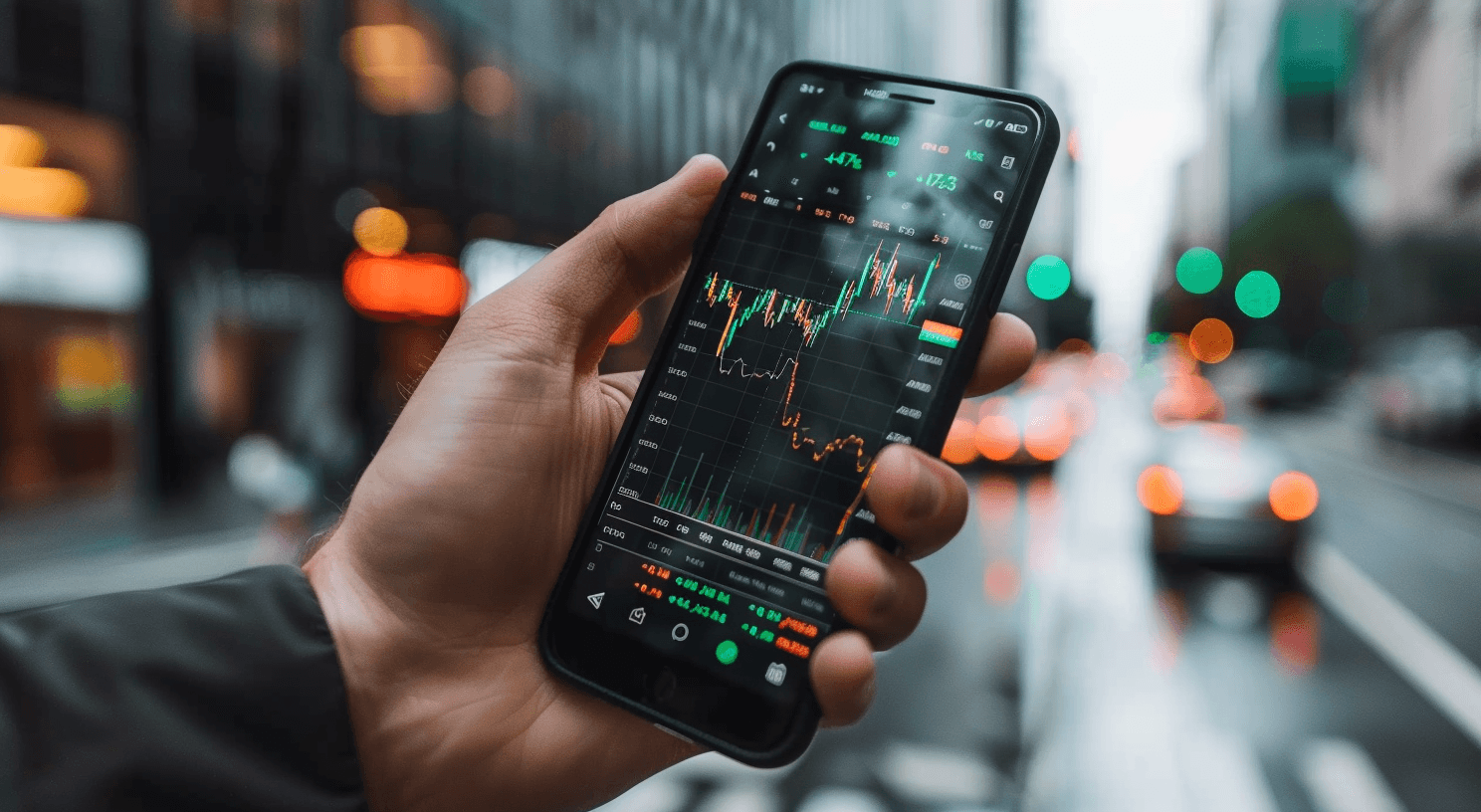 Hand holds trading charts outdoors - Can You Hold Futures Overnight