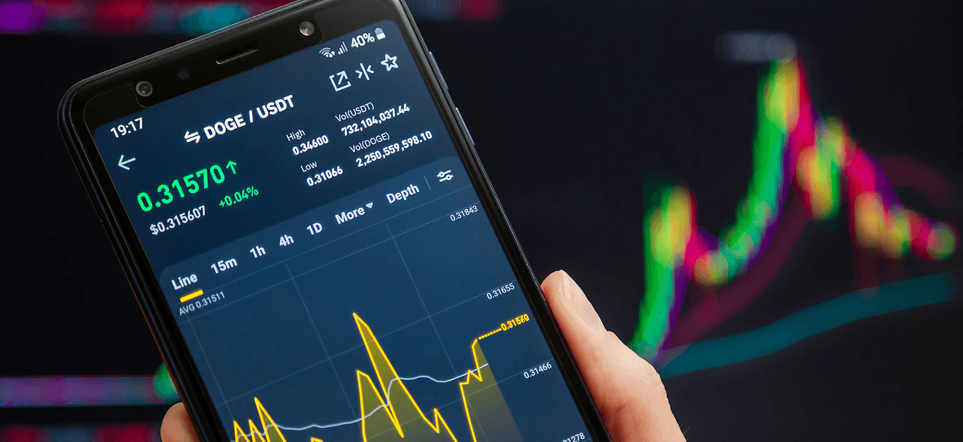 Person tracks crypto charts - How to Calculate Implicit Interest Rate
