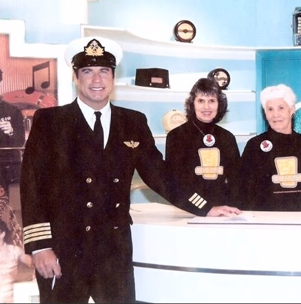 In 1998 John Travolta visited Airtime Magic - Auckland Airport's museum of memorabilia and kiwiana