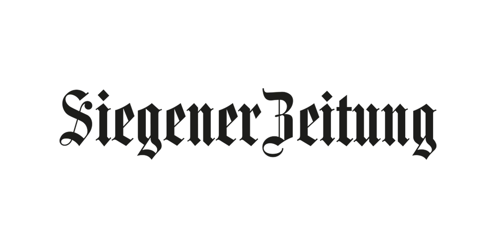 schriftzug der siegener zeitung