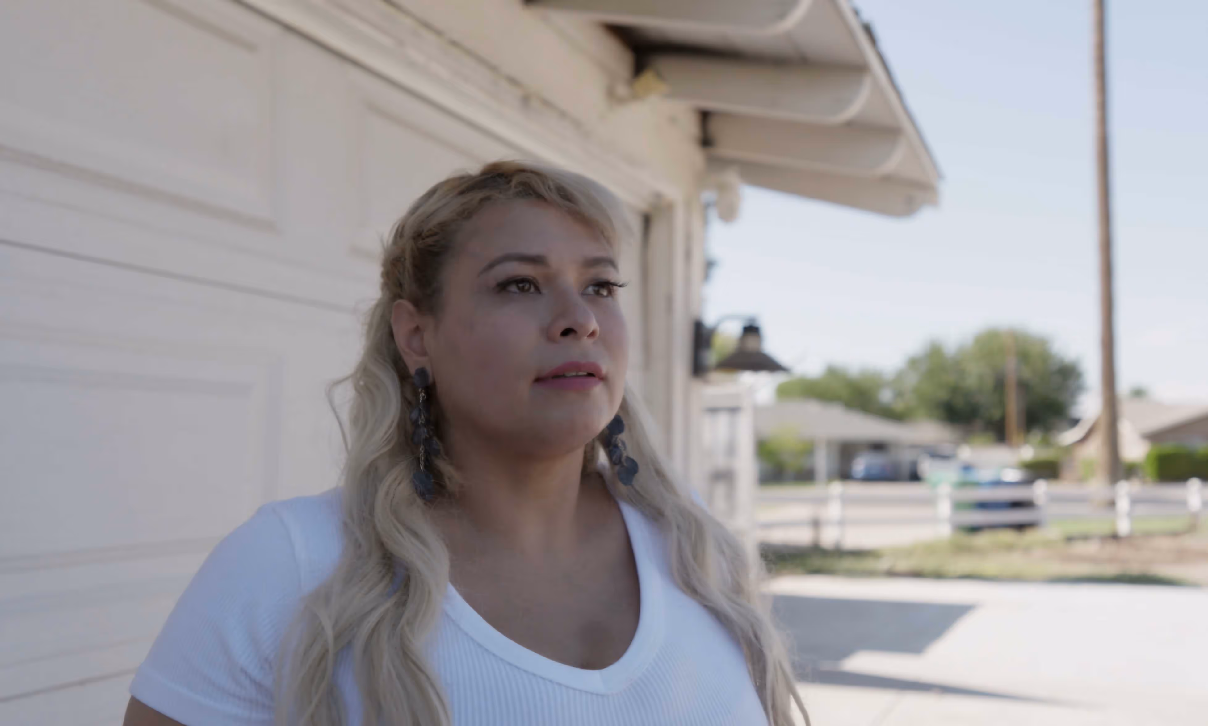 outdoor charity event at sunset