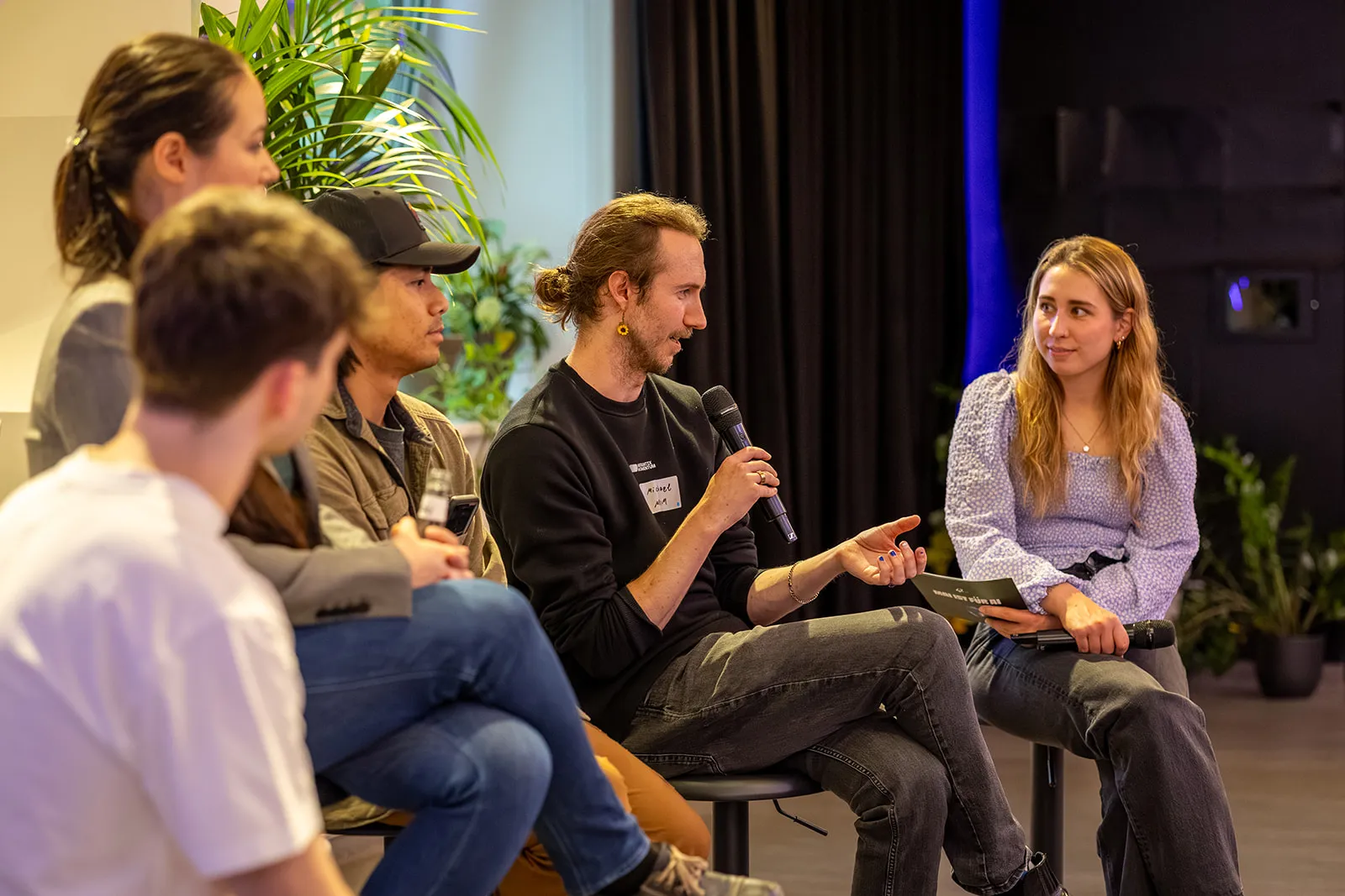 Panel discussion shot