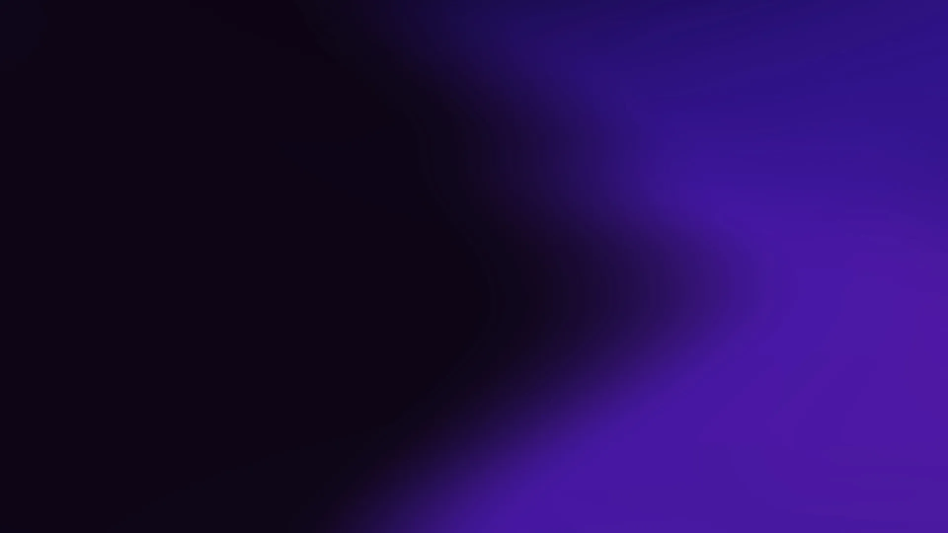 Near-black field with a violet edge on the right