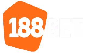 188BET logo with orange polygon background behind the numbers.