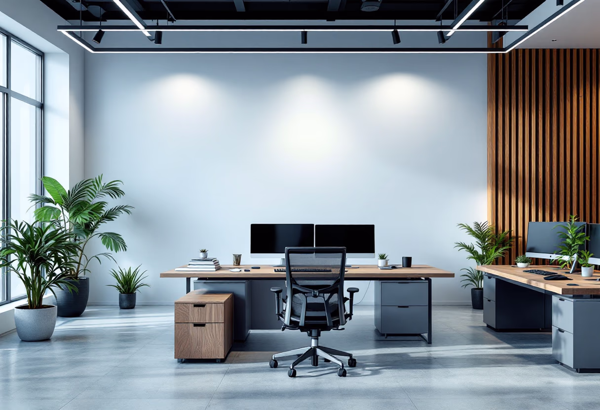 [background image] office environment (blockchain and cryptocurrency)