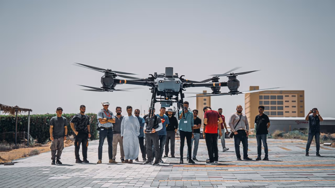 DJI Flycart 30 field testing