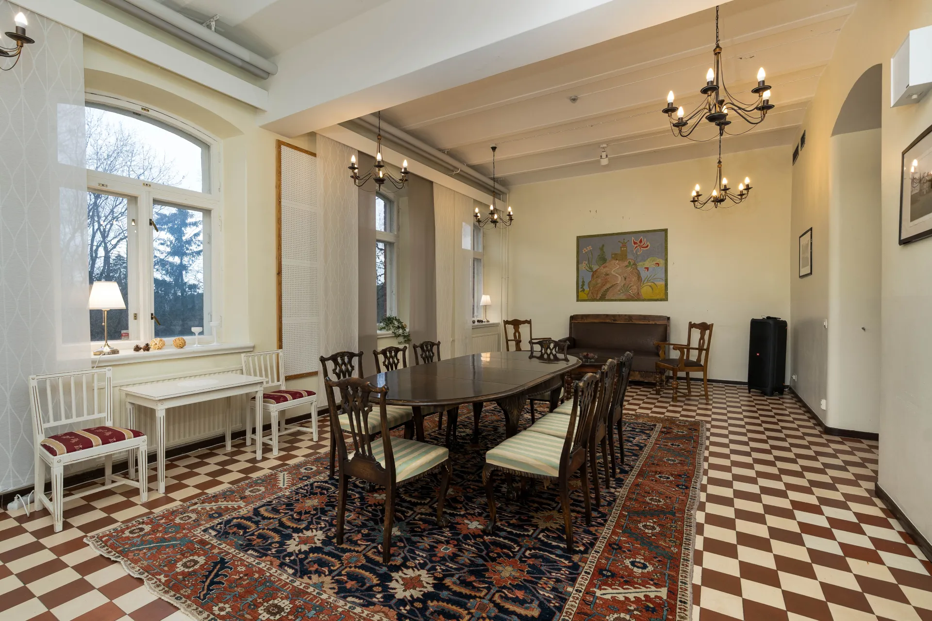 Kuva Juhlatilan toisesta siivestä