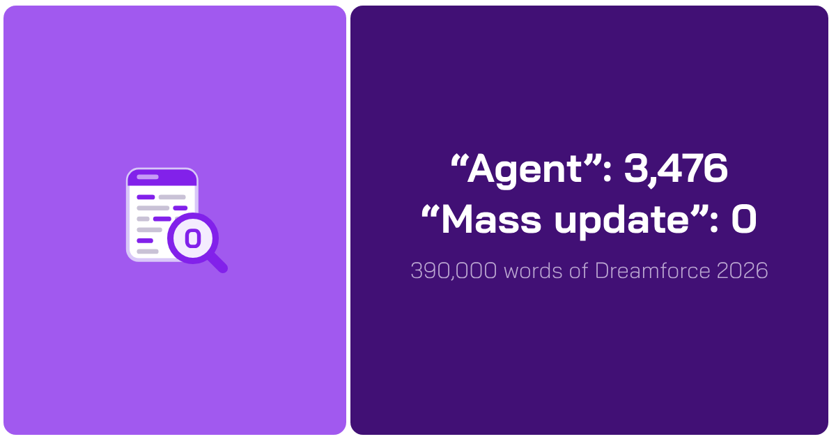 DF 26 Transcript Analysis Mass Update vs Agent
