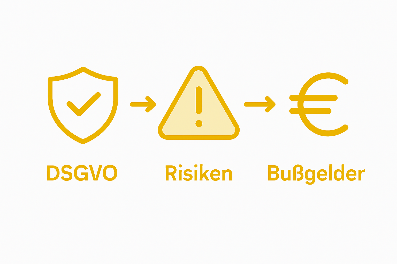 Übersichtsgrafik: Wie die DSGVO das Marketing beeinflusst – Risiken erkennen und Bußgelder vermeiden