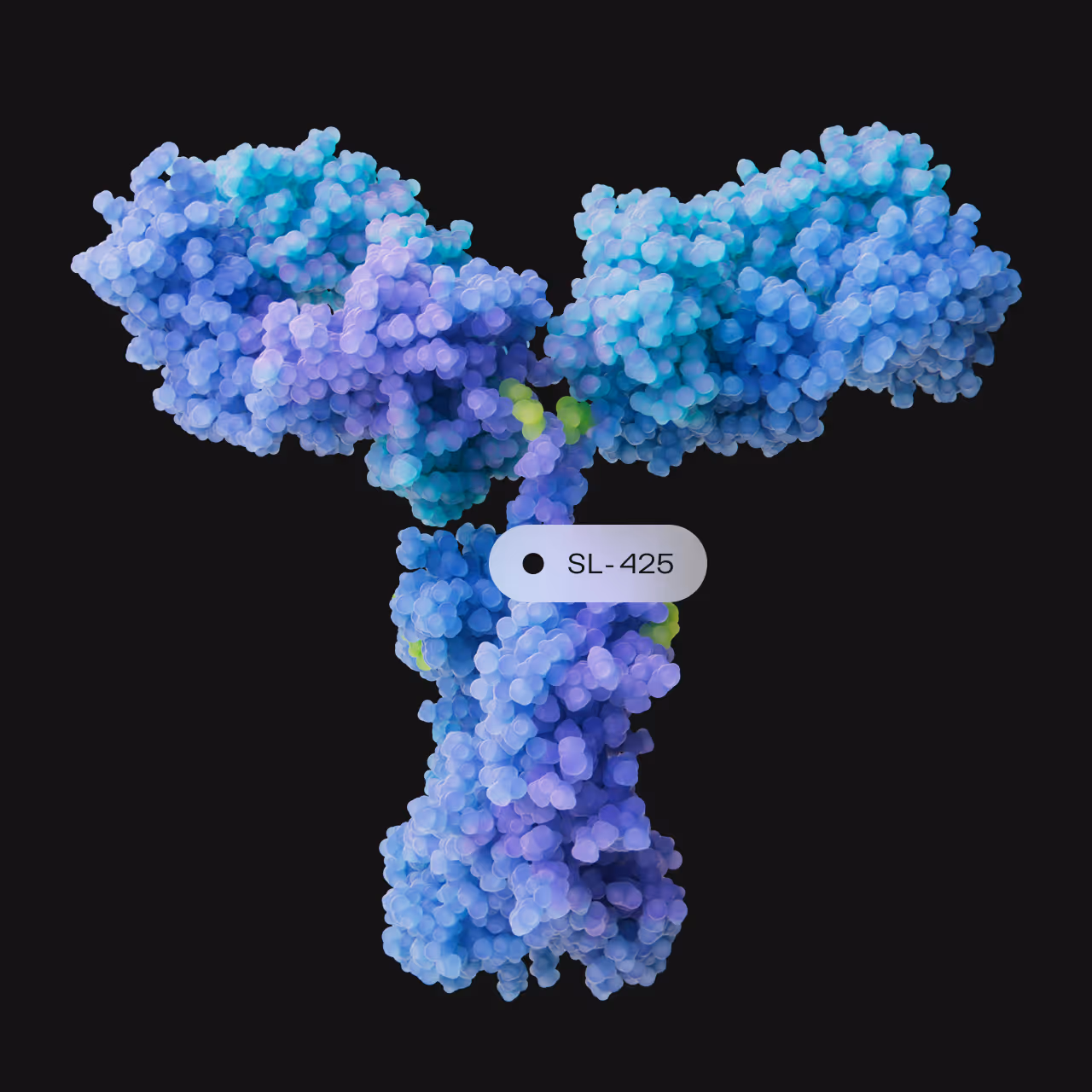 3D molecular rendering of SL-425