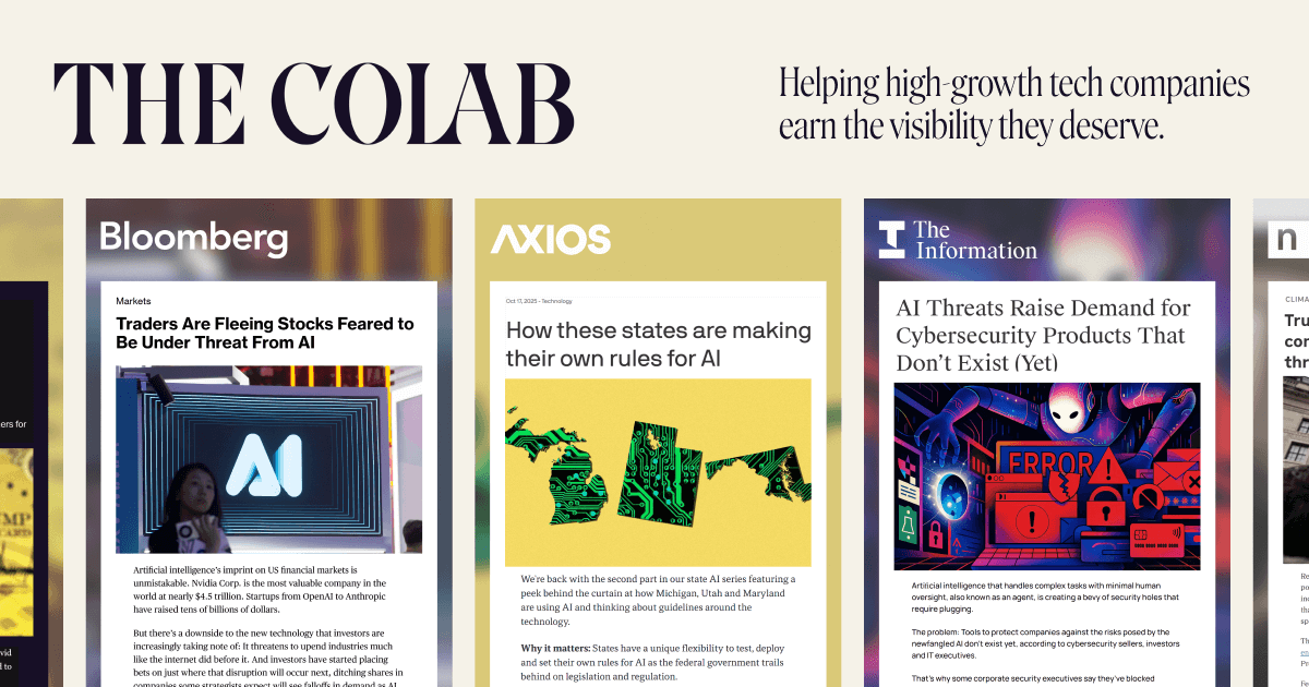 The Colab | PR & Communications for High-Growth Tech