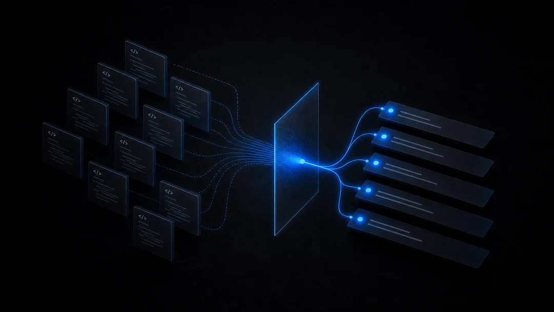 Illustration of existing automated test scripts being imported into the Thunders platform