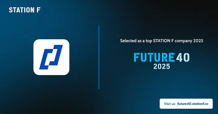 Photo marquant l'entrée de Thunders dans le Future 40 de Station F