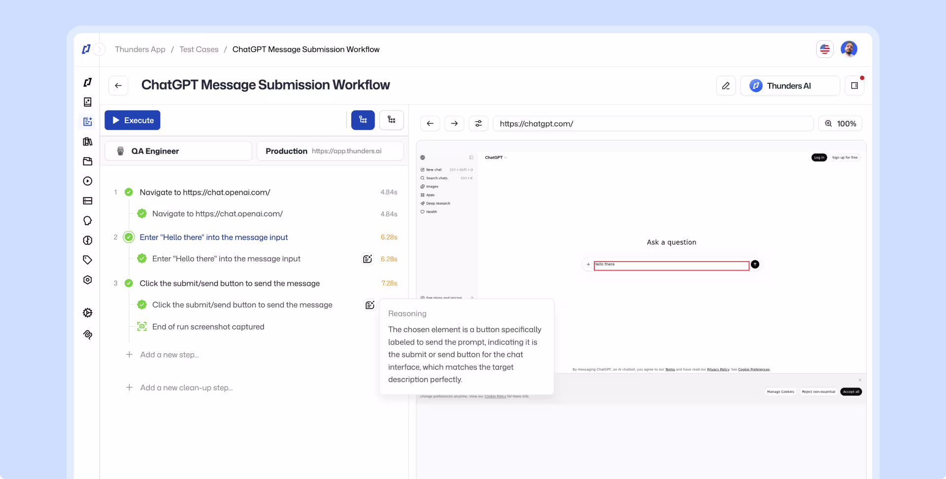 Illustration du cas d'usage : Assurez la stabilité de votre suite de régression entre les versions