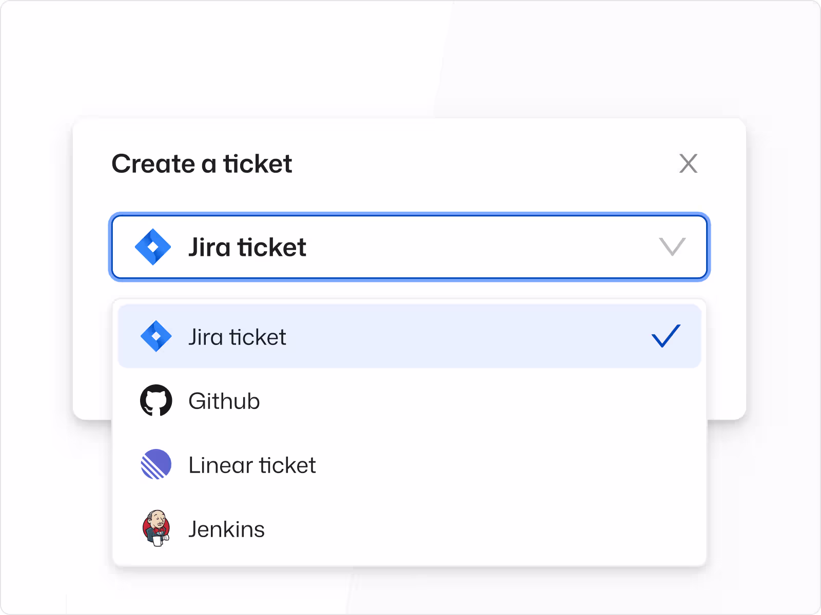 Thunders native connectors for GitHub, Jira, and Linear without vendor lock-in