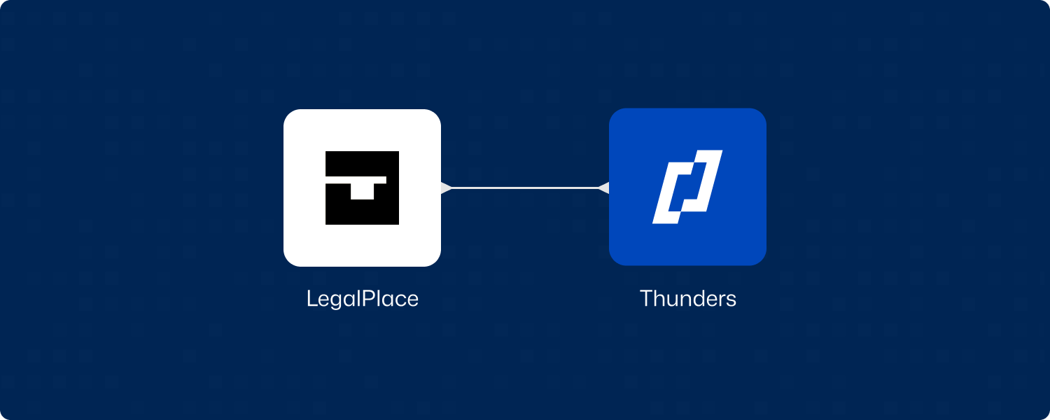LegalPlace × Thunders customer story cover image