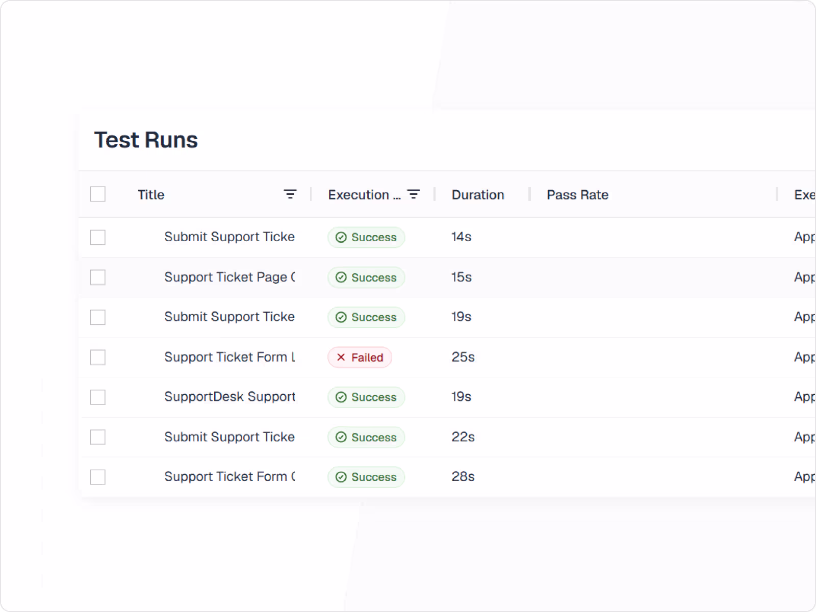 Thunders no-code test builder, an alternative to Tosca's model-tree UI