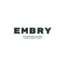 Embry Productions logo with the word 'EMBRY' in large letters and 'PRODUCTIONS' below in smaller letters.