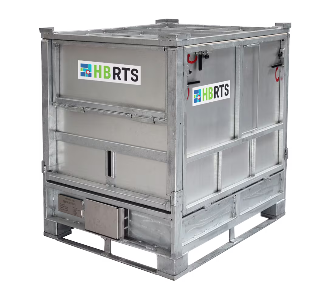 Image of GLC Foldable 1000L Liquid Bulk Container