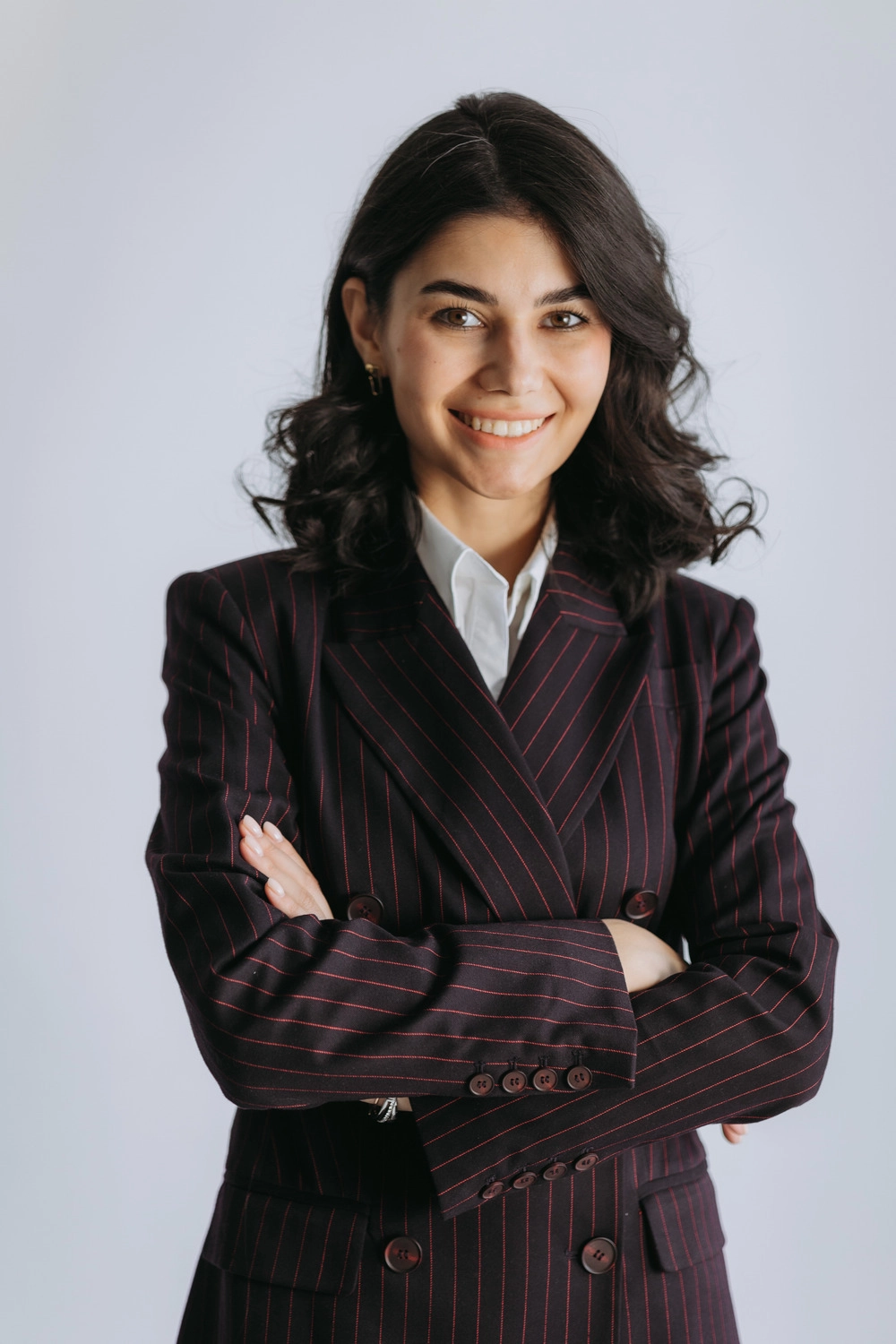 Portrait of Diana Kurbanova — business development expert and advocate for women’s entrepreneurship in emerging markets.