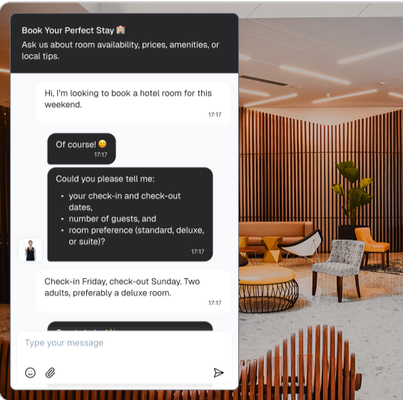 conversational ai for hospitality -askyura