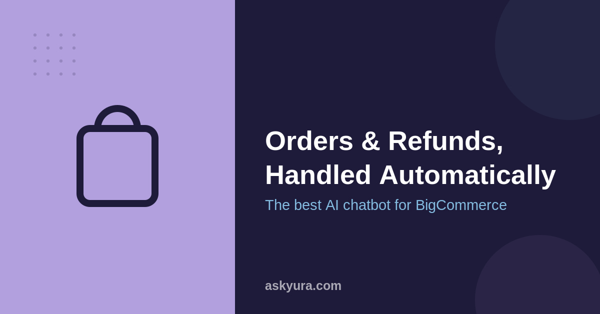 Best AI Chatbot for BigCommerce: Orders, Refunds & Support