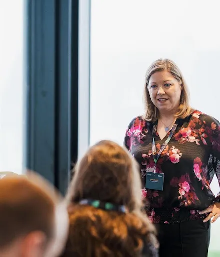 Kelley Maycock, leadership coach at The Skills Academy