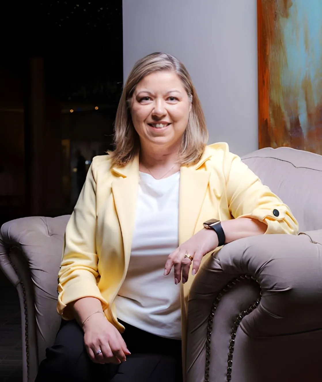 Kelley Maycock, founder of The Skills Academy, leadership coach and trainer