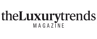 Logotipo de theLuxurytrends Magazine en texto negro.