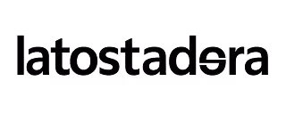 Logotipo de la marca Latostadora en tipografía moderna negra.