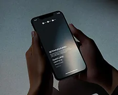 website smartphone mockup