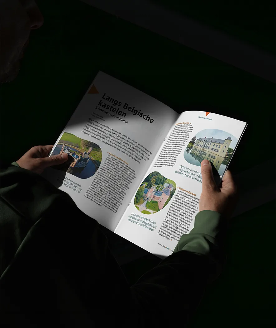 drone beelden in magazines