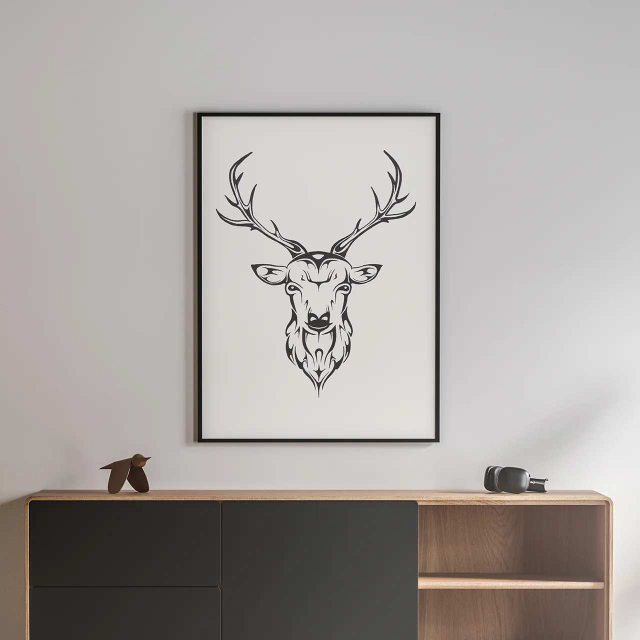 doodle illustratie ontwerp in kader