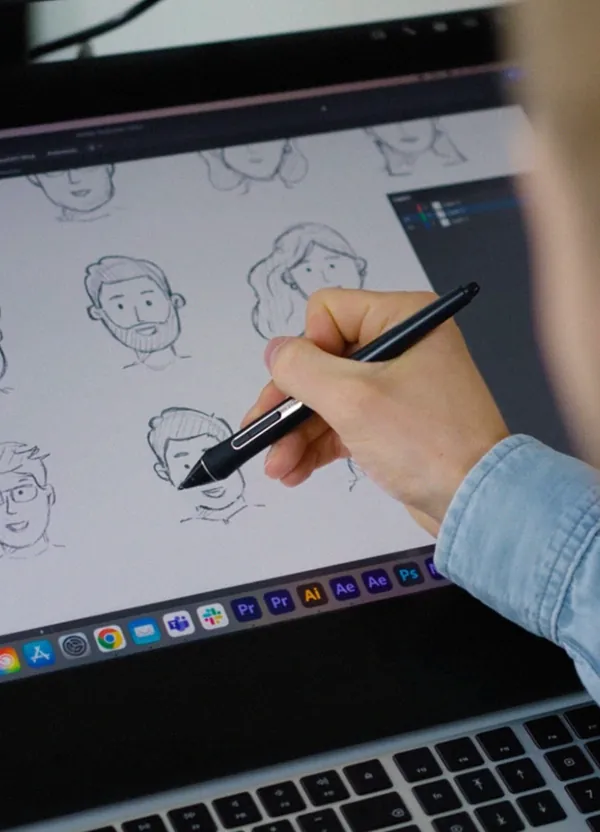 illustreren op tekentablet