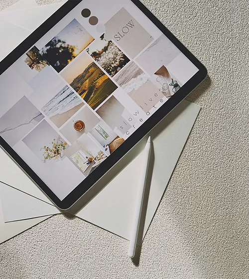 branding project moodboard