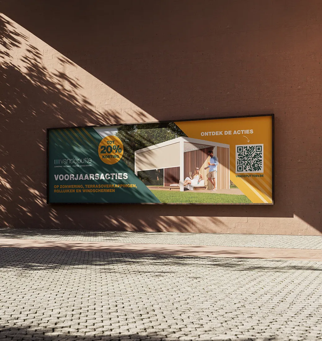 Een reclamebord ontwerp voor advertenties