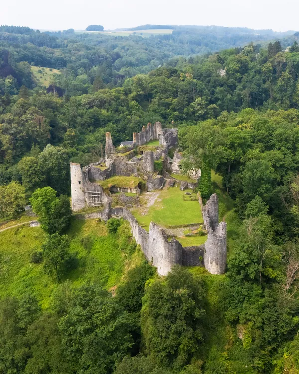 Natuurfoto kasteel