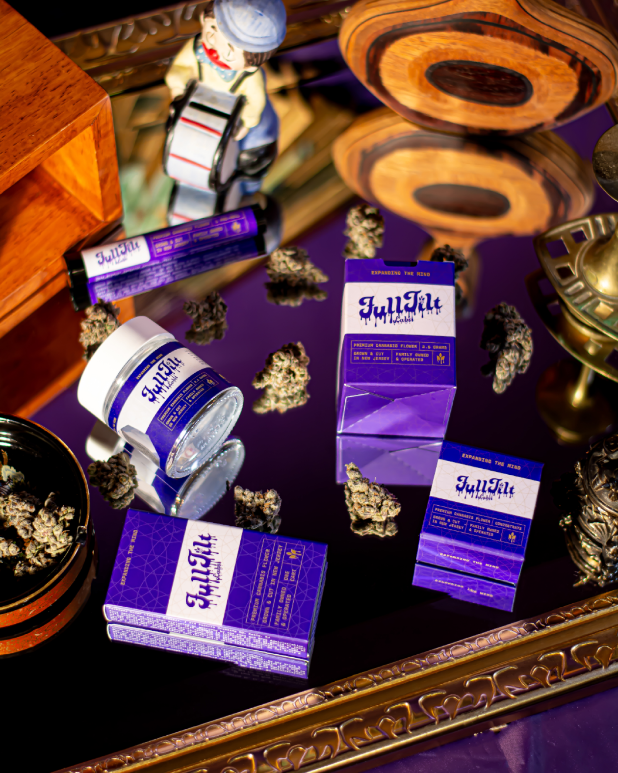 FullTilt Labs family of products product photoshoot.