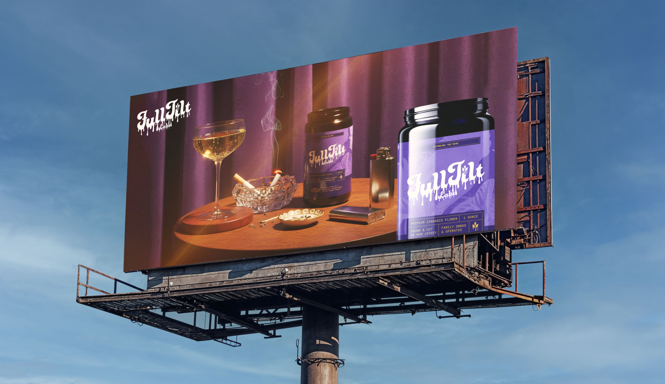FullTilt Labs hero billboard of the 1oz Small Batch Jar.