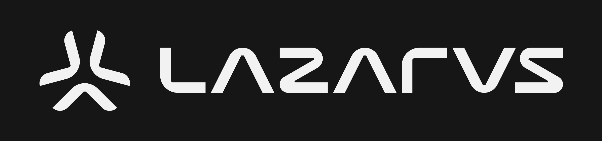 Lazarus AI wordmark in Lazarus Light.