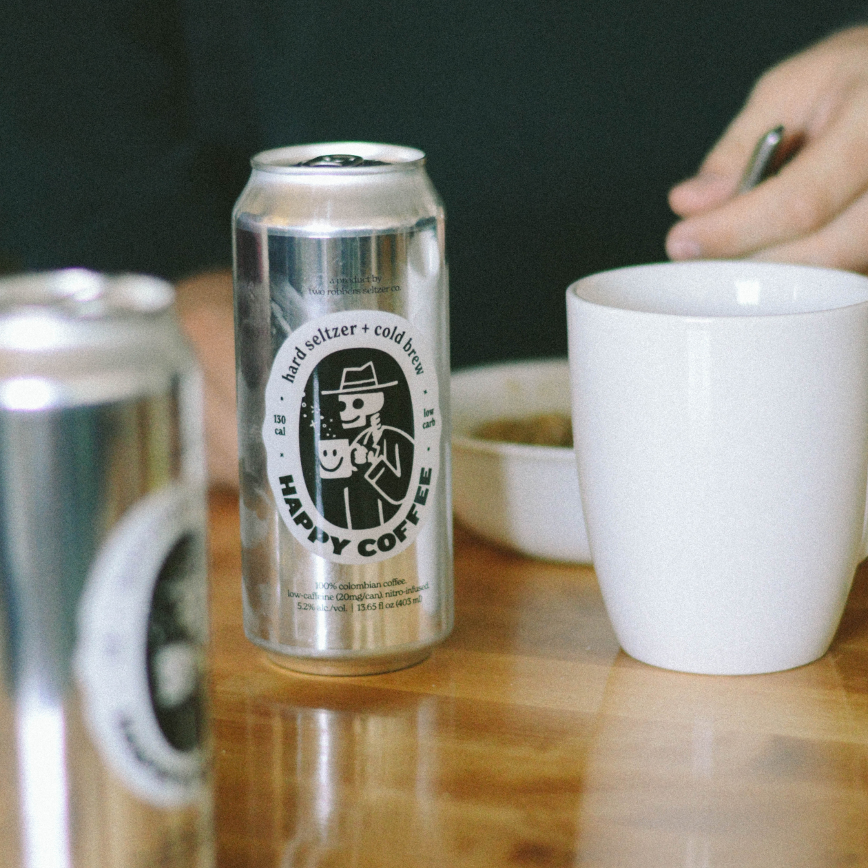 Two Robbers Happy Coffee Pumpkin lifestyle photoshoot.