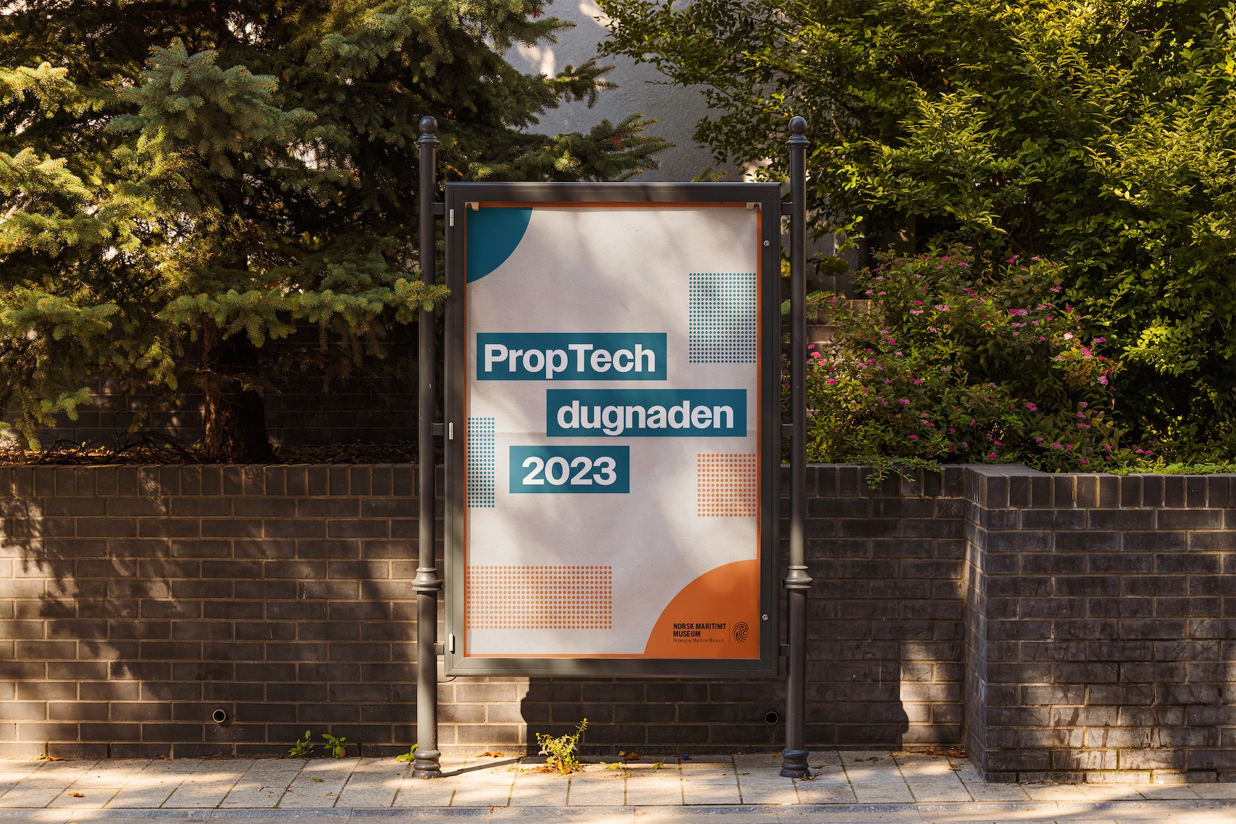 Praktisk PropTech poster for the Dugnaden 2023.