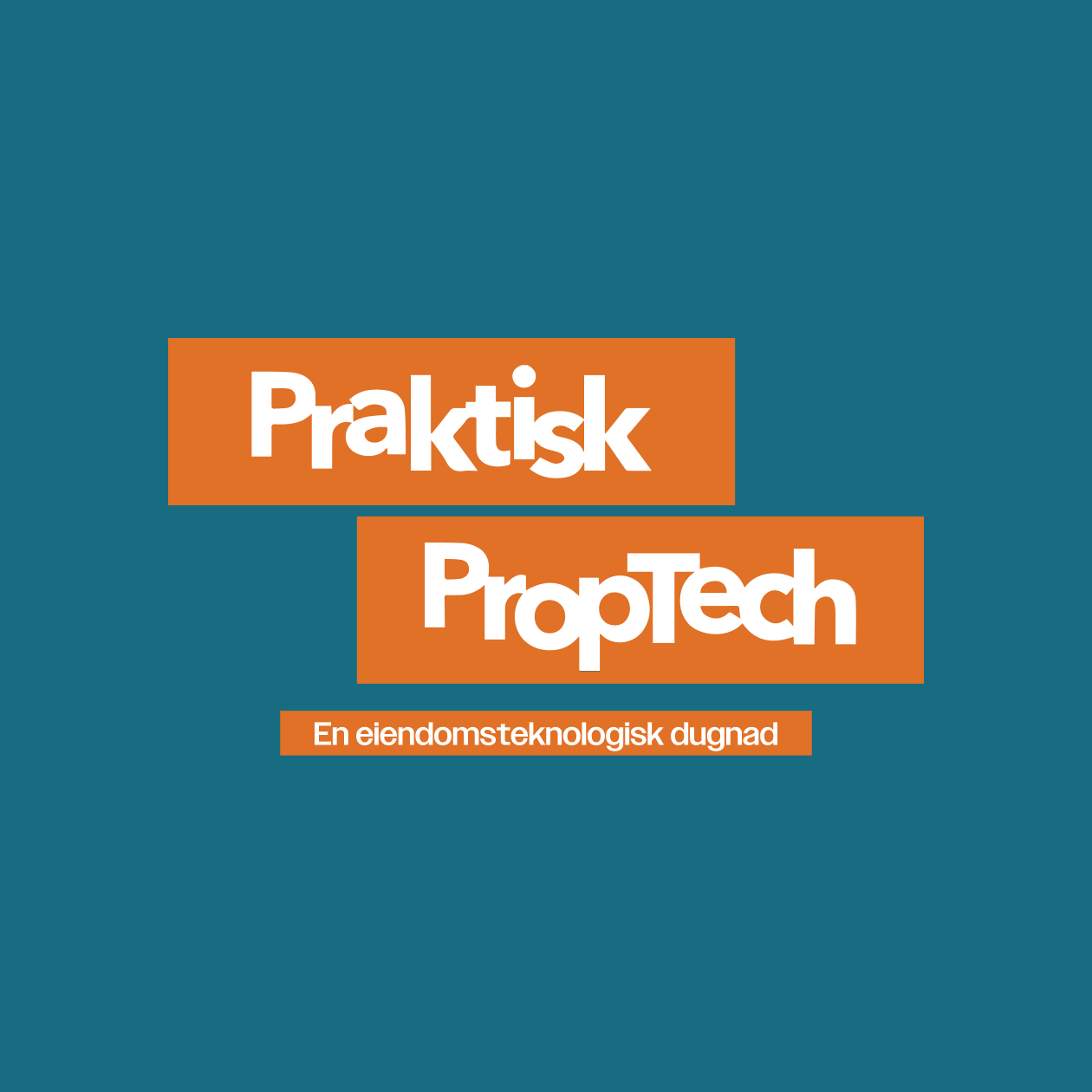 Prakatisk PropTech logo in sunburst orange.