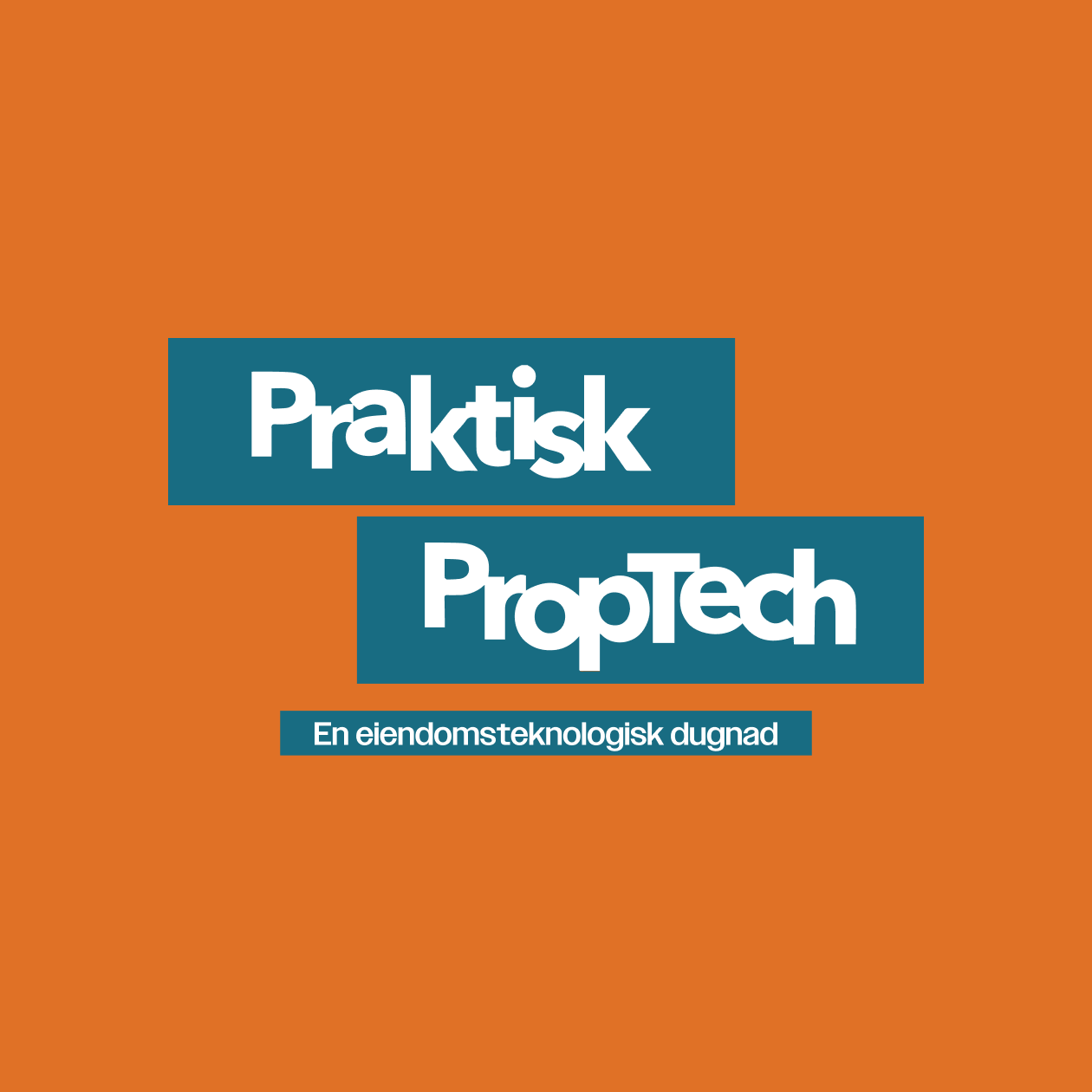 Prakatisk PropTech logo in aqua blue.