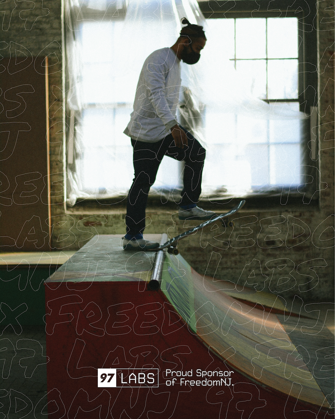 97 Labs announcement for sponsoring FreedomNJ.