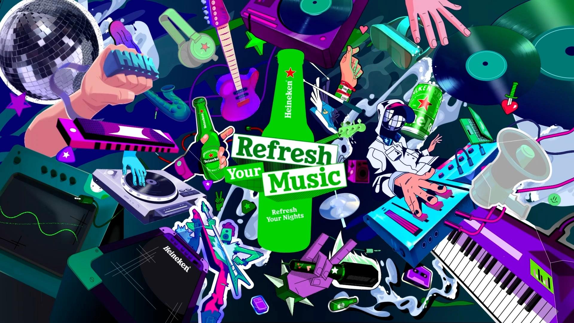 The Heineken® Refresh Takeover