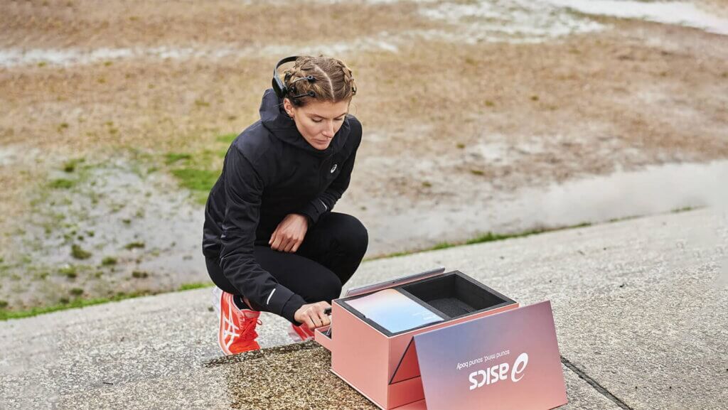 ASICS Mind Mover biometric activation