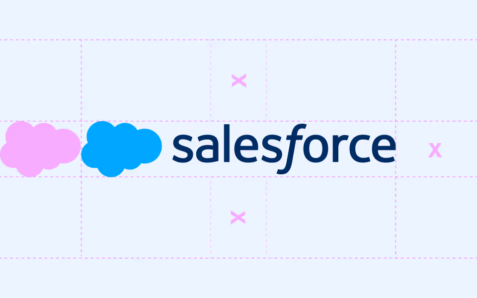Diagram showing the required clear space around the Horizontal Logo, which is equal to the height and width of the cloud icon on all sides.